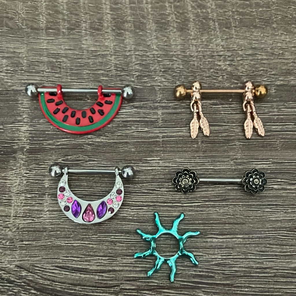 Jewelry Collection With Barbells